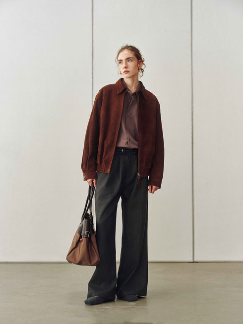 Umber Suede Jacket